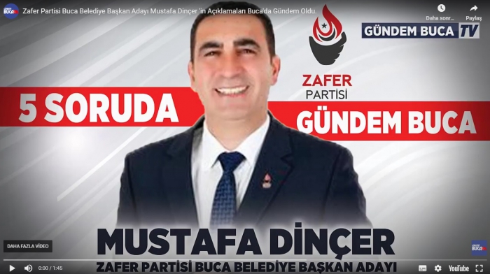 Buca’da Değişim Rüzgarları: Dinçer’den Şeffaf ve Halk Odaklı Yönetim Vaadi